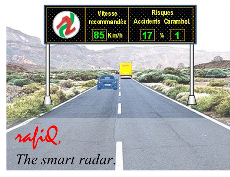 Smart radar rafiQ